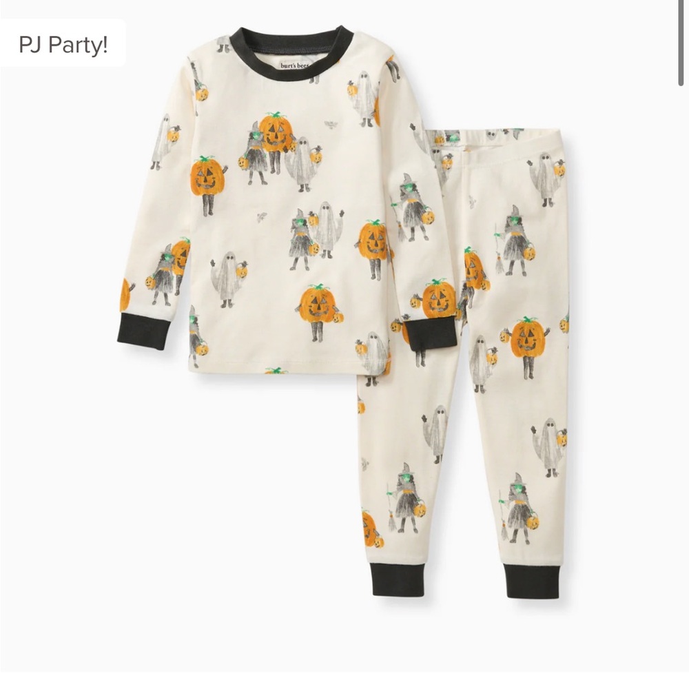 Burts bees Halloween pjs - can sell separately or both together!! Flexible